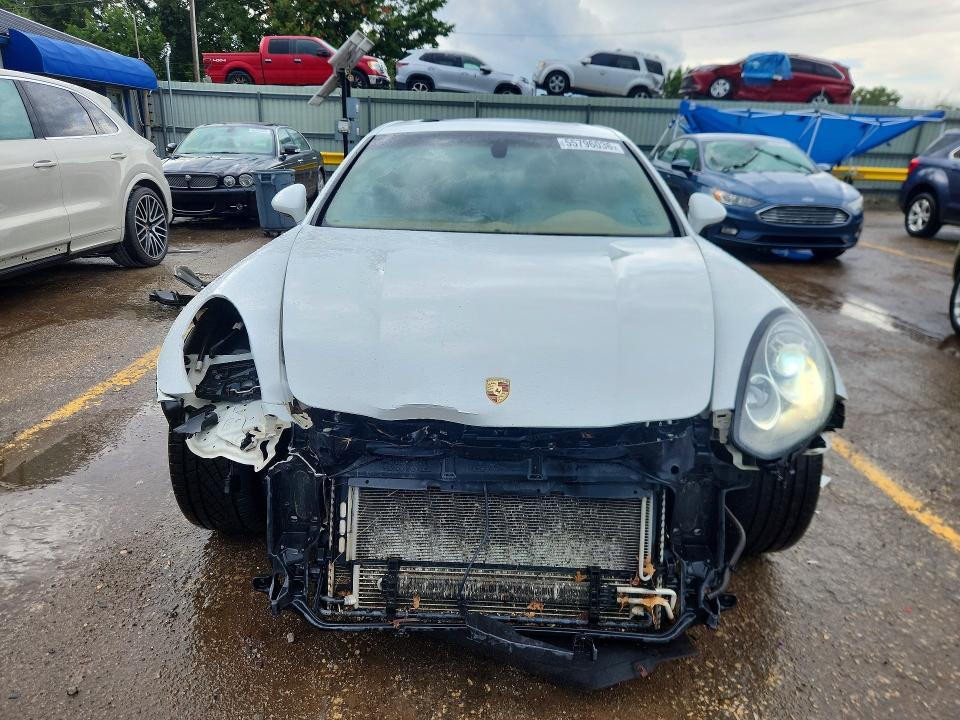 2015 Porsche Panamera VIN WP0AA2A75FL004741 COPART salvage auction — FRONT END, KS - CERT OF TITLE-SALVAGE, sold $4,600 on 2026-07-08 (photo 5)