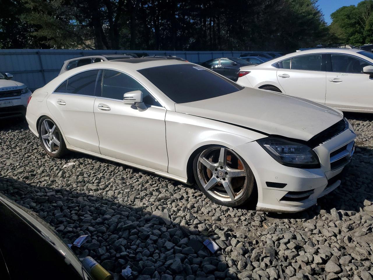 2014 Mercedes-Benz CLS-Class VIN WDDLJ7DB4EA100222 COPART salvage auction — Front End, WV - CERTIFICATE OF TITLE, sold $1,650 on 2026-07-01 (photo 4)