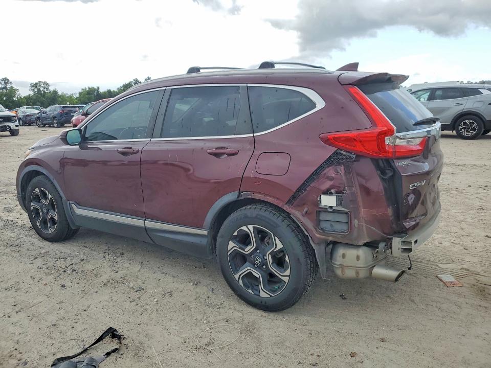 2018 Honda Cr-v VIN 7FARW1H93JE053667 COPART salvage auction — FRONT END, TX - SALVAGE VEHICLE TITLE (P), sold $8,100 on 2026-07-31 (photo 2)
