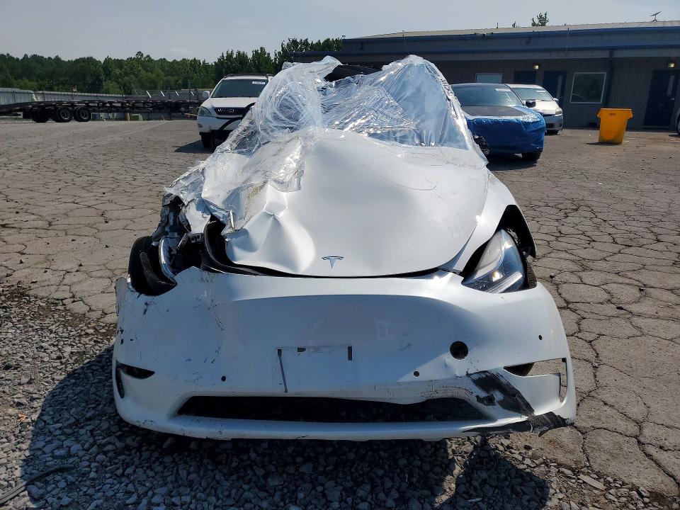 2021 Tesla VIN 5YJYGDEE0MF088436 COPART salvage auction — ROLLOVER, Tn - Salvage Certificate, sold $175 on 2026-07-03 (photo 5)