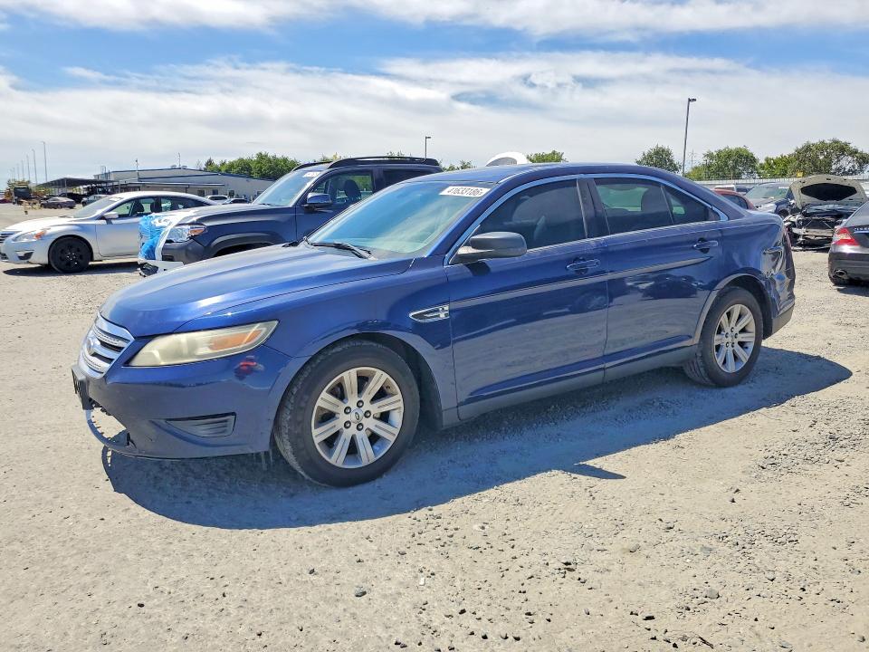 2012 Ford Taurus VIN 1FAHP2DW2CG124152 COPART salvage auction — FRONT END, Ca - Salvage Certificate, sold $200 on 2026-07-09 (photo 1)
