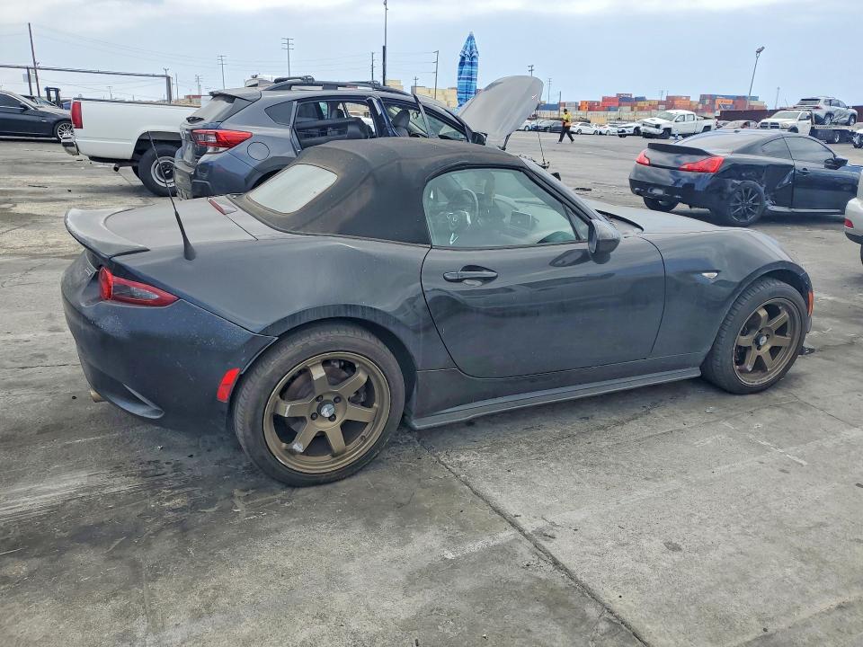 2016 Mazda Mx-5 VIN JM1NDAB75G0108375 COPART salvage auction — REAR END, CA - SALVAGE CERTIFICATE, sold $1,750 on 2026-07-10 (photo 3)
