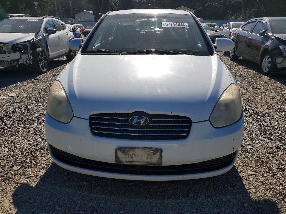 2007 Hyundai Accent VIN KMHCN46C27U139360 COPART salvage auction — REAR END, Wa - Bill Of Sale, sold $200 on 2026-07-17 (photo 5)