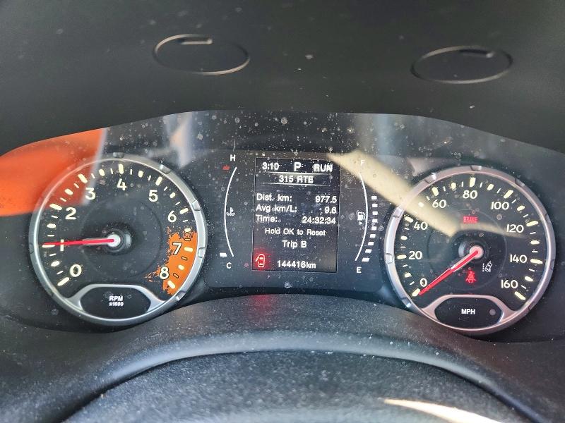 2018 Jeep Renegade VIN ZACCJABB5JPH06178 COPART salvage auction — FRONT END, Ca - Salvage Certificate, sold $1,750 on 2026-07-28 (photo 9)