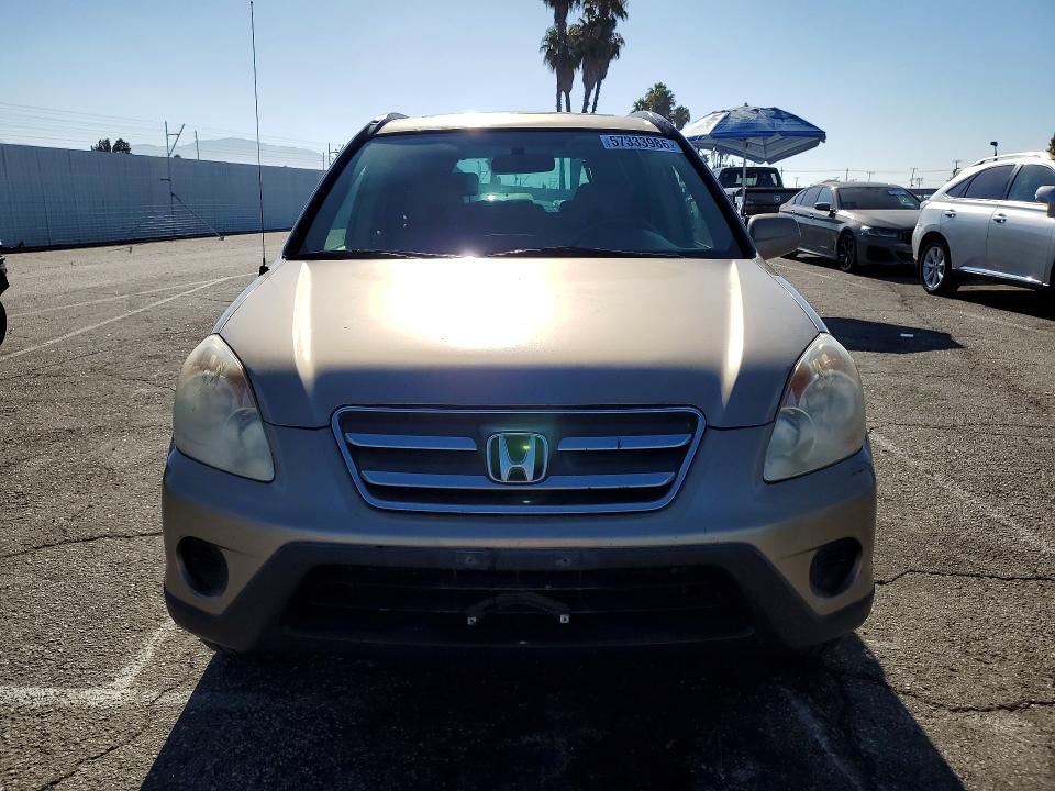 2005 Honda Cr-v VIN JHLRD78935C032036 COPART salvage auction — REAR END, CA - SALVAGE CERTIFICATE, sold $2,000 on 2026-07-24 (photo 5)