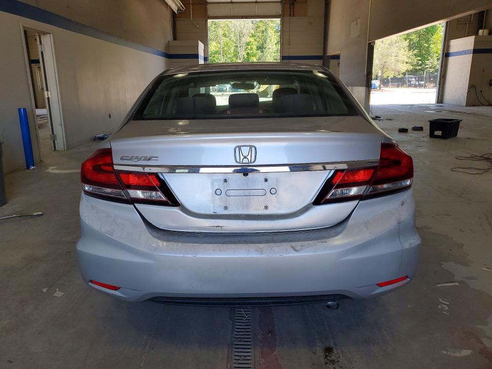 2013 Honda VIN 19XFB2F50DE017185 COPART salvage auction — FRONT END, VA - CERT OF TITLE - SALVAGE, sold $650 on 2026-07-02 (photo 6)
