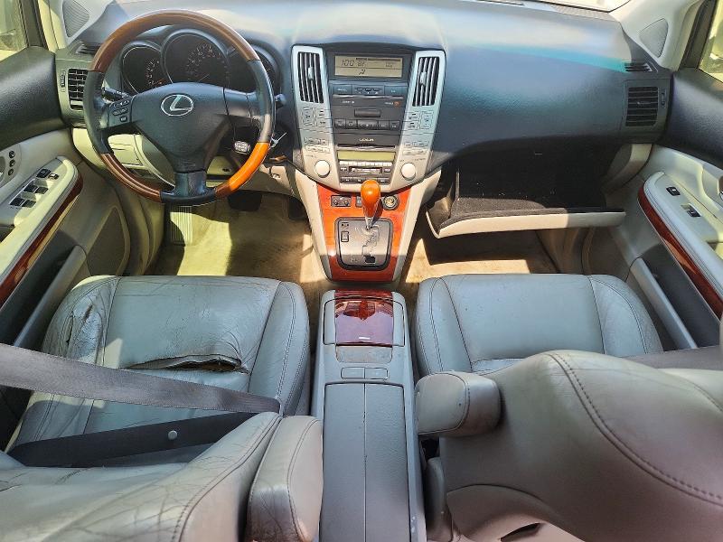 2004 Lexus Rx 330 VIN JTJHA31U240057368 COPART salvage auction — FRONT END, Ca - Dis/Dlr/Exp Only Clean Title (P), sold $225 on 2026-07-24 (photo 8)