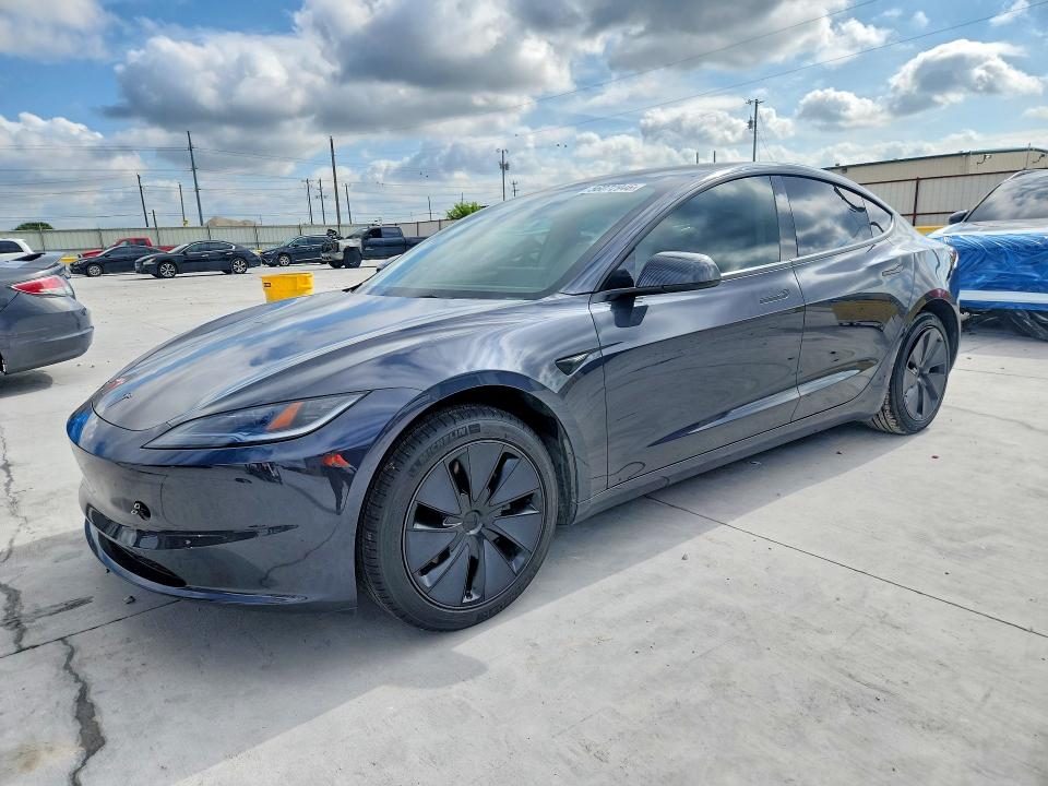2025 Tesla Model 3 VIN 5YJ3E1EA1SF906605 — COPART salvage auction photo