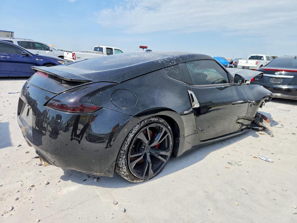 2018 Nissan 370z VIN JN1AZ4EH5JM571528 COPART salvage auction — FRONT END, Tx - Cert Of Title-Rebuilt Salvage (P), sold $1,450 on 2026-07-21 (photo 3)