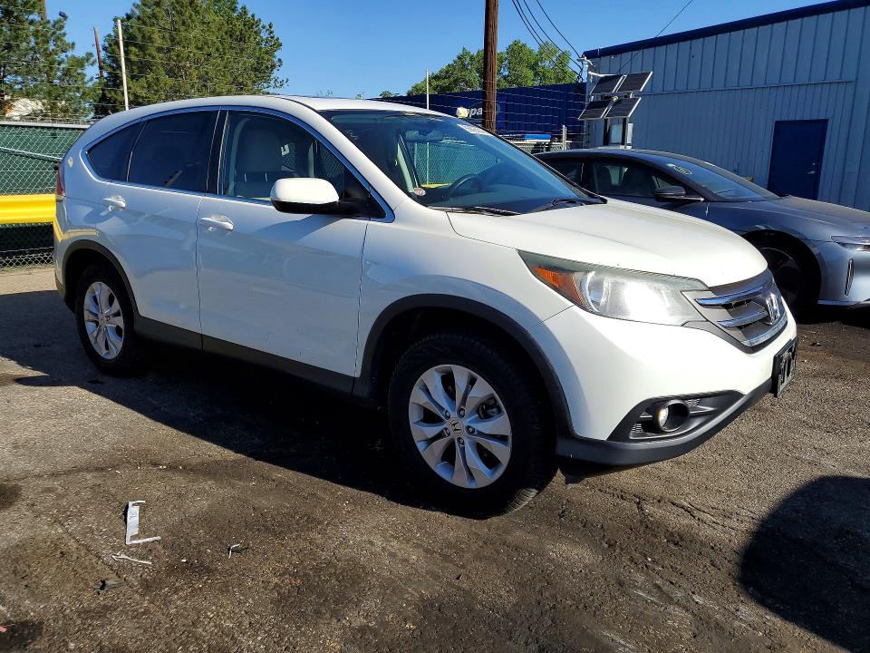 2013 Honda Cr-v VIN 5J6RM4H53DL049551 COPART salvage auction — HAIL, Co - Certificate Of Title, sold $3,100 on 2026-07-09 (photo 4)
