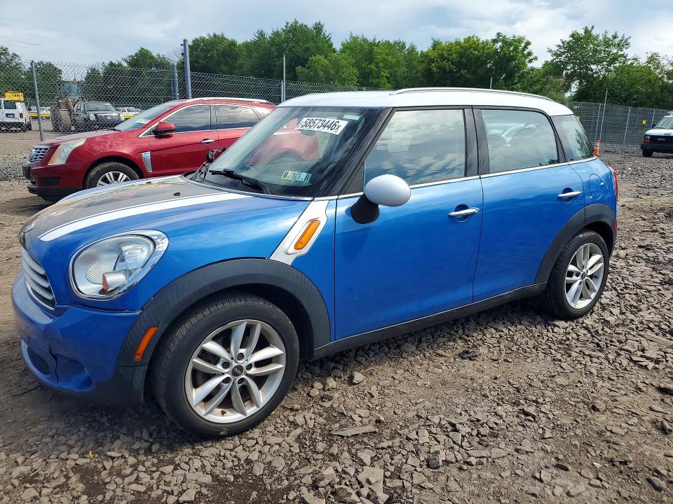 2012 Mini Cooper VIN WMWZB3C57CWM29998 COPART salvage auction — SIDE, Pa - Certificate Of Salvage, sold $20 on 2026-07-27 (photo 1)