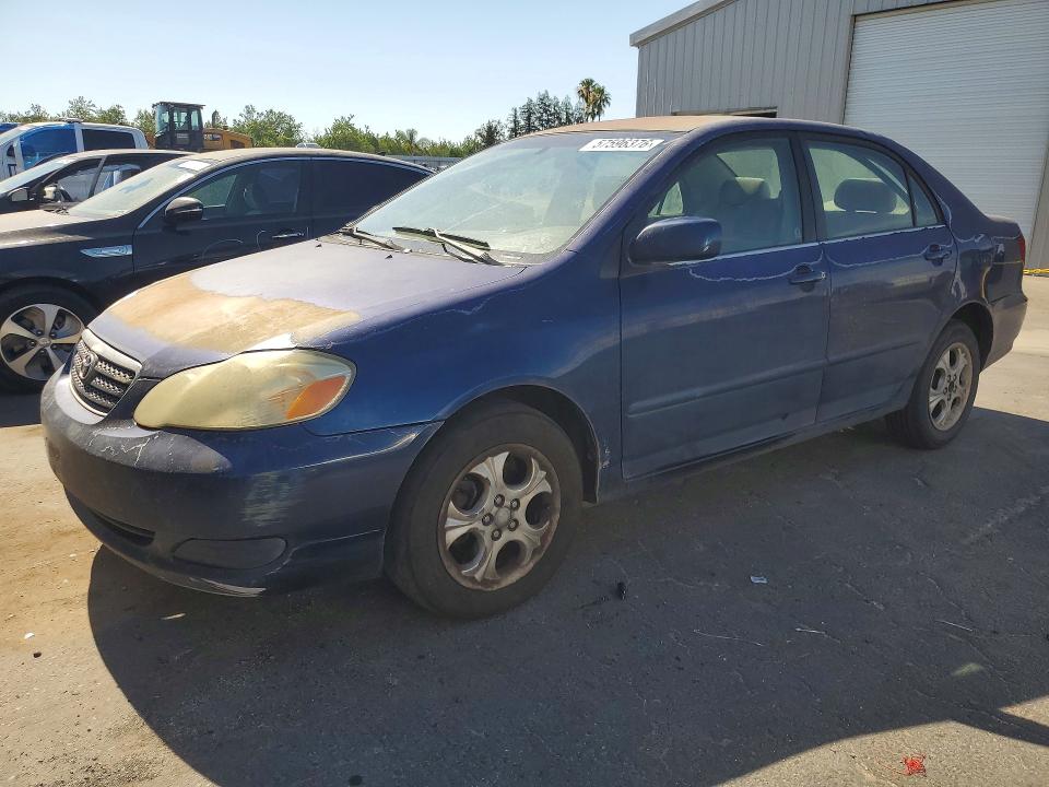 2005 Toyota Corolla VIN 1NXBR32E25Z386313 COPART salvage auction — MECHANICAL, Ca - Dis/Dlr/Exp App For Dup Clean, sold $900 on 2026-07-30 (photo 1)