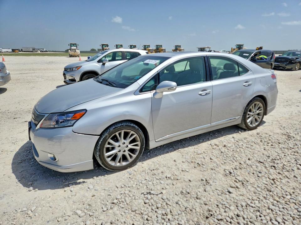 2010 Lexus Hs 250h VIN JTHBB1BA8A2005689 COPART salvage auction — FRONT END, Ca - Certificate Of Title, sold $1,500 on 2026-07-02 (photo 1)