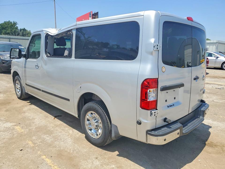 2017 Nissan Nv VIN 5BZBF0AA8HN853372 COPART salvage auction — ROOF, Ks - Cert Of Title-Salvage, sold $9,200 on 2026-07-15 (photo 2)