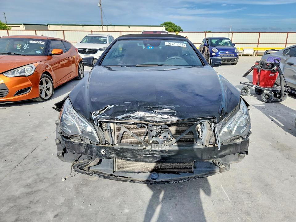 2015 Mercedes-benz E-klasse VIN WDDKK6FF4FF306941 COPART salvage auction — FRONT END, Tx - Salvage Vehicle Title, sold $3,100 on 2026-07-14 (photo 5)