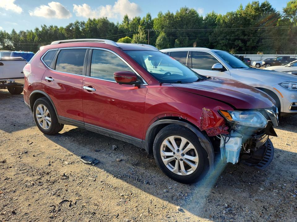 2016 Nissan Rogue VIN KNMAT2MVXGP621809 COPART salvage auction — FRONT END, Va - Certificate Of Title, sold $250 on 2026-07-21 (photo 4)
