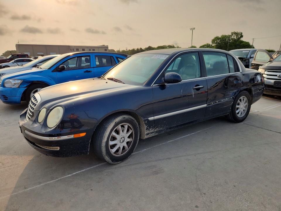 2006 Kia Amanti VIN KNALD124565098930 COPART salvage auction — SIDE, Tx - Salvage Vehicle Title, sold $250 on 2026-07-06 (photo 1)