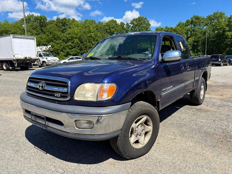2000 Toyota Tundra VIN 5TBBT4410YS034872 COPART salvage auction — MINOR DENT/SCRATCHES, MA - CERTIFICATE OF TITLE (P), sold $2,300 on 2026-07-22 (photo 2)