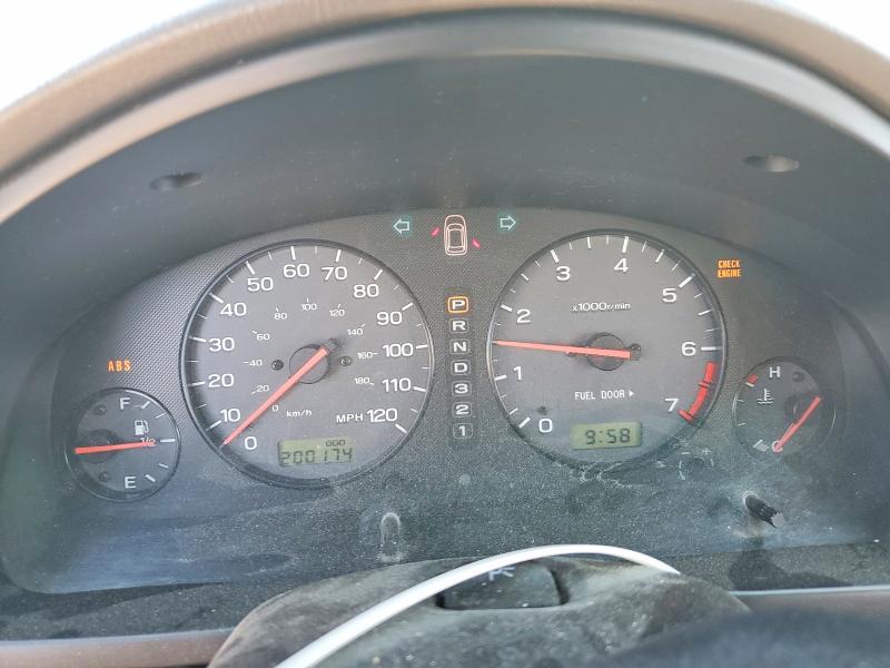 2000 Subaru LEGACY VIN 4S3BH6654Y7632204 COPART salvage auction — FRONT END, ID - CERTIFICATE OF TITLE, sold $90 on 2026-07-02 (photo 9)