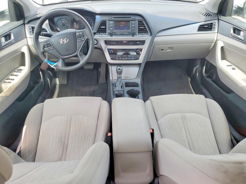 2016 Hyundai Sonata VIN KMHE24L14GA040691 COPART salvage auction — FRONT END, Va - Cert Of Title - Salvage, sold $2,050 on 2026-07-28 (photo 8)