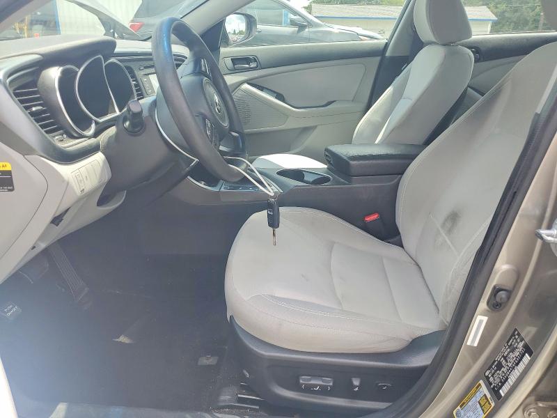 2015 Kia Optima VIN 5XXGM4A79FG351731 COPART salvage auction — FRONT END, Nc - Salvage Certificate Of Title, sold $550 on 2026-07-29 (photo 7)