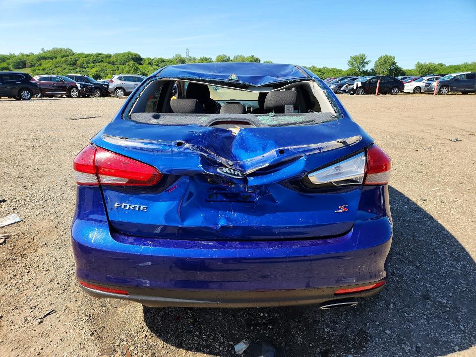 2018 Kia VIN 3KPFL4A77JE178355 COPART salvage auction — ROOF, Il - Salvage Certificate, sold $1,850 on 2026-07-24 (photo 6)