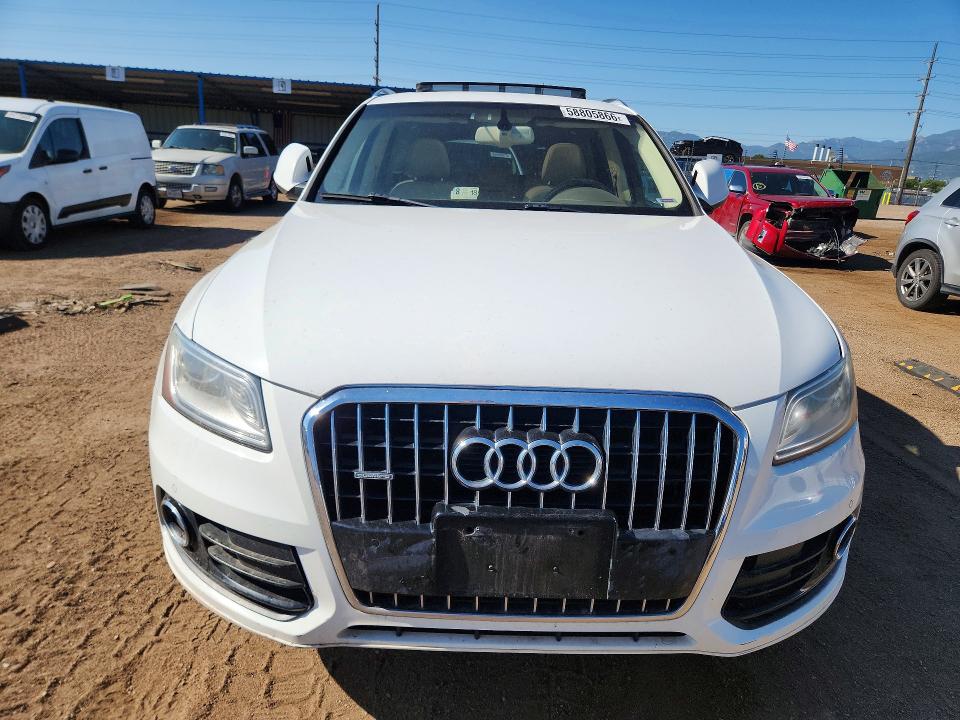 2014 Audi Q5 VIN WA1LFBFP8EA055562 COPART salvage auction — SIDE, Co - Salvage Title, sold $1,500 on 2026-07-27 (photo 5)