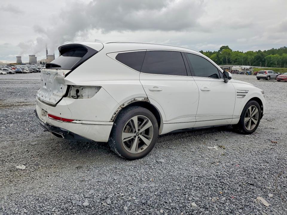 2021 Genesis Gv80 VIN KMUHB4SB2MU037761 COPART salvage auction — REAR END, Ga - Cert Of Title-Salvage, sold $6,300 on 2026-07-30 (photo 3)