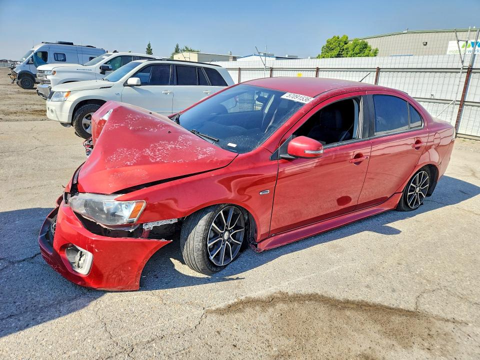2017 Mitsubishi Lancer VIN JA32U2FU9HU009138 COPART salvage auction — FRONT END, Ca - Salvage Certificate, sold $225 on 2026-07-24 (photo 1)