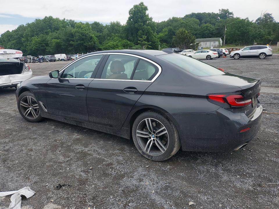 2021 BMW 5er VIN WBA13BJ02MWX19403 COPART salvage auction — FRONT END, Pa - Certificate Of Salvage, sold $7,400 on 2026-08-17 (photo 2)