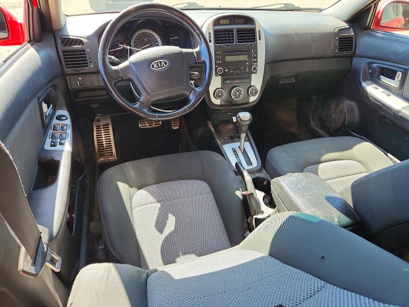 2007 Kia Spectra VIN KNAFE161175000486 COPART salvage auction — FRONT END, Mt - Certificate Of Title, sold $175 on 2026-07-20 (photo 8)