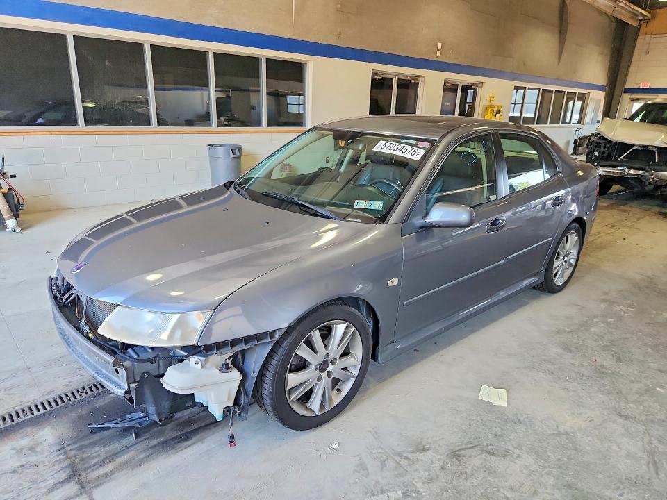 2007 Saab 9-3 VIN YS3FD49Y471133002 COPART salvage auction — FRONT END, PA - CERTIFICATE OF SALVAGE, sold $325 on 2026-08-14 (photo 1)