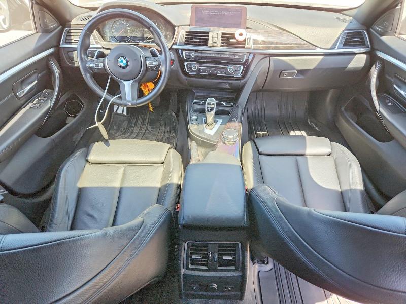 2018 BMW 4 series VIN WBA4J7C58JBH14365 COPART salvage auction — FRONT END, On - Permit No Brand - Unfit, sold $12,700 on 2026-07-09 (photo 8)