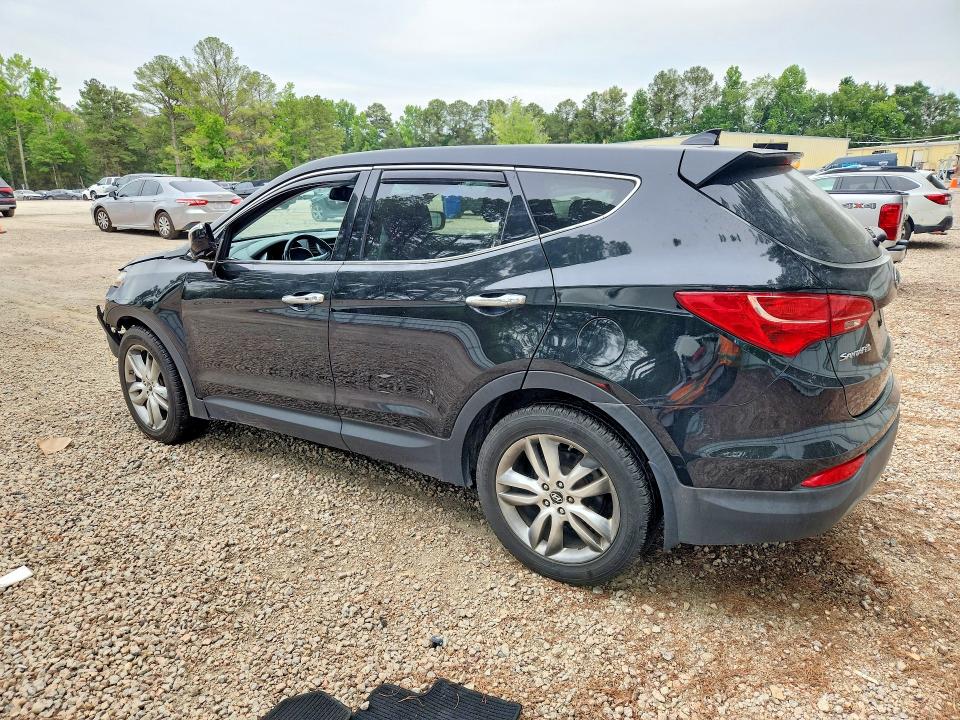 2013 Hyundai Santa fe VIN 5XYZWDLA1DG027063 COPART salvage auction — FRONT END, Nc - Salvage Certificate Of Title, sold $275 on 2026-07-31 (photo 2)