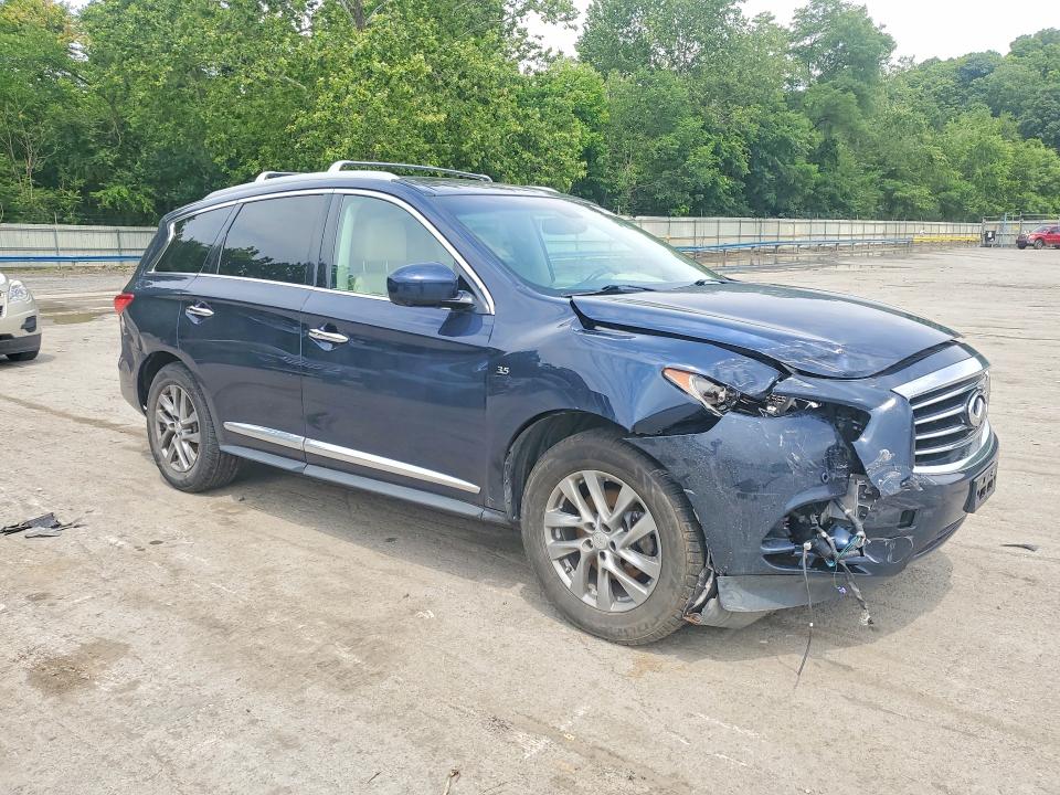 2015 Infiniti Qx60 VIN 5N1AL0MM2FC532619 COPART salvage auction — FRONT END, Oh - Cert Of Title-Salvage, sold $525 on 2026-07-23 (photo 4)