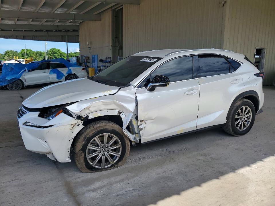 2020 Lexus Nx VIN JTJAARBZ9L5018826 COPART salvage auction — FRONT END, Fl - Cert Of Title Slvg Rebuildable, sold $10,100 on 2026-07-26 (photo 1)