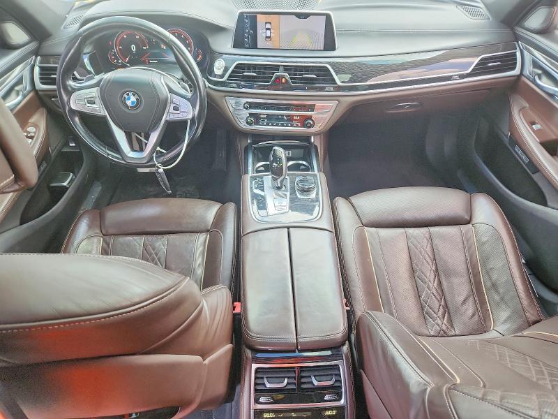 2016 BMW 7er VIN WBA7E2C58GG547860 COPART salvage auction — MINOR DENT/SCRATCHES, Fl - Certificate Of Title (P), sold $9,500 on 2026-07-10 (photo 8)