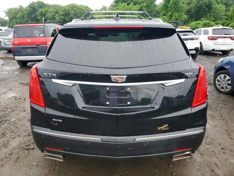 2018 Cadillac VIN 1GYKNDRS7JZ185662 COPART salvage auction — REAR END, Ma - Cert Of Title-Salvage, sold $3,100 on 2026-07-30 (photo 6)