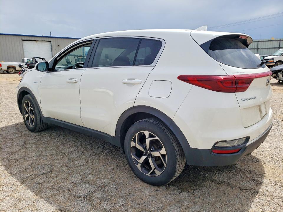 2021 Kia Sportage VIN KNDPMCAC3M7938536 COPART salvage auction — FRONT END, Salvage Title, sold $4,400 on 2026-07-17 (photo 2)