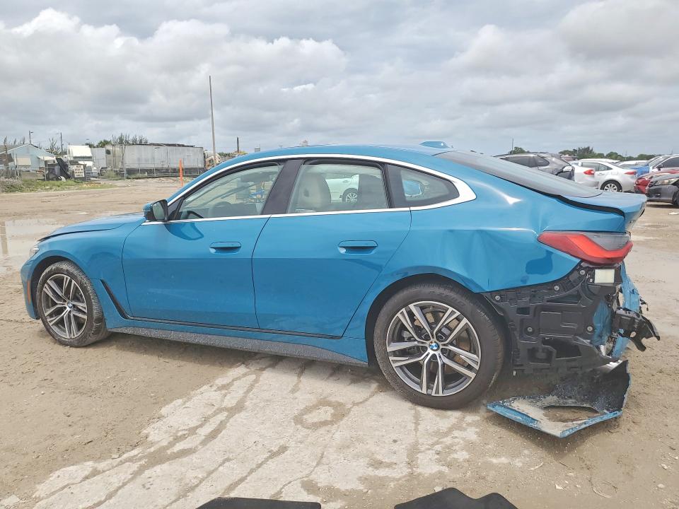 2025 BMW 4er VIN WBA33FB01SFU86867 COPART salvage auction — REAR END, Fl - Certificate Of Destruction, sold $24,000 on 2026-07-16 (photo 2)