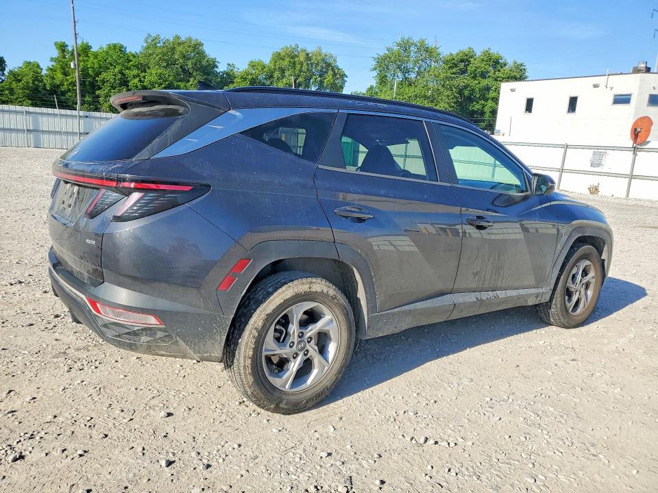 2022 Hyundai Tucson VIN 5NMJBCAE3NH080492 COPART salvage auction — HAIL, Oh - Cert Of Title-Salvage, sold $8,500 on 2026-07-31 (photo 3)