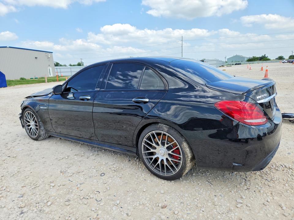 2018 Mercedes-benz VIN 55SWF8HB1JU242147 COPART salvage auction — FRONT END, TX - SALVAGE VEHICLE TITLE, sold $2,000 on 2026-09-03 (photo 2)