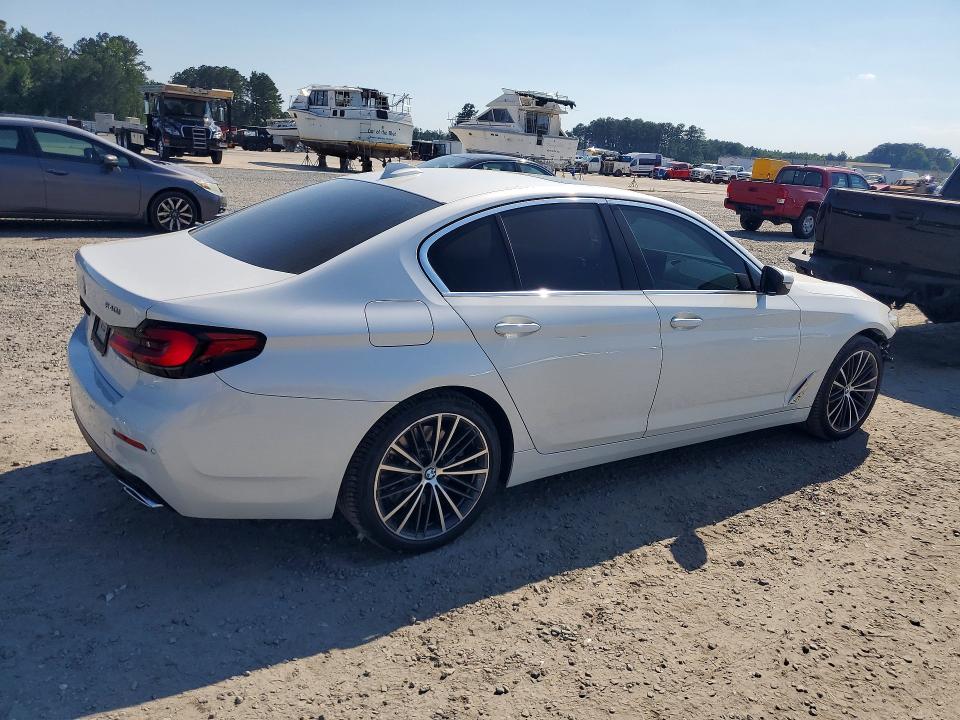 2023 BMW 5er VIN WBA53BJ05PWY06427 COPART salvage auction — FRONT END, Nc - Salvage Certificate Of Title, sold $29,750 on 2026-07-20 (photo 3)
