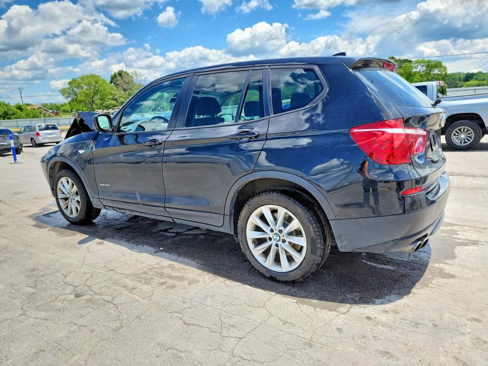 2014 BMW X3 VIN 5UXWX9C54E0D36924 COPART salvage auction — FRONT END, Tn - Salvage Certificate, sold $550 on 2026-07-20 (photo 2)