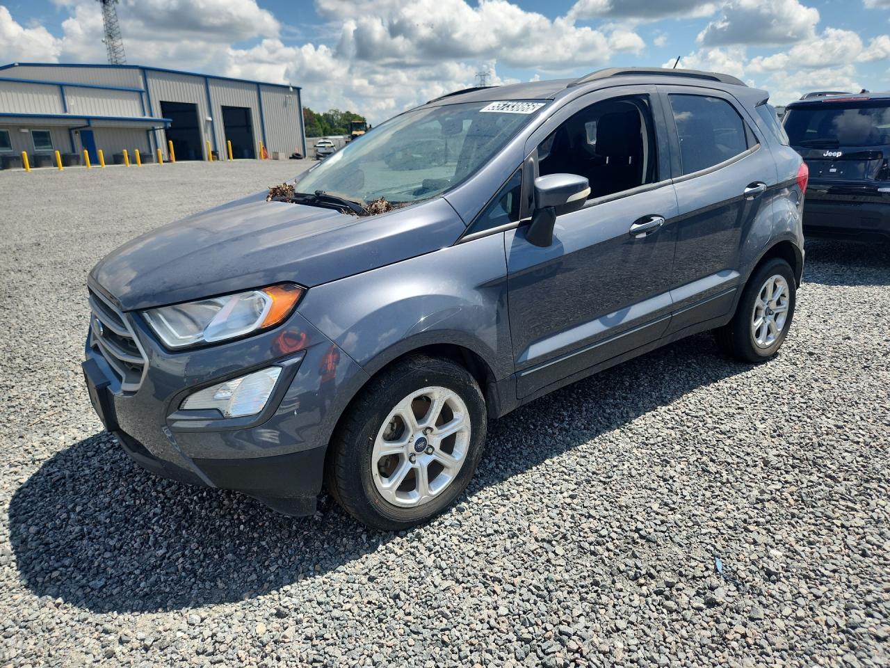 2021 Ford EcoSport VIN MAJ3S2GEXMC426017 COPART salvage auction — Front End, FL - CERTIFICATE OF TITLE, sold $3,050 on 2026-07-07 (photo 1)