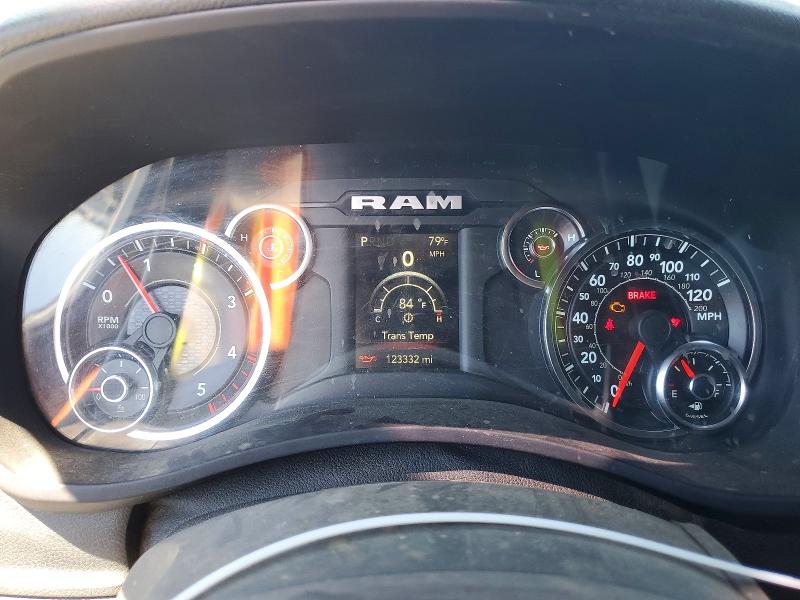 2021 Ram 2500 VIN 3C6UR5CL1MG525183 COPART salvage auction — MECHANICAL, Tx - Salvage Title-Flood Damage, sold $12,400 on 2026-07-02 (photo 9)