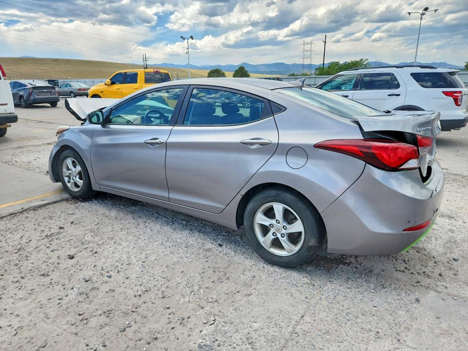 2014 Hyundai Elantra VIN KMHDH4AE8EU200664 COPART salvage auction — FRONT END, CO - PUBLIC - SALVAGE TITLE, sold $350 on 2026-07-27 (photo 2)