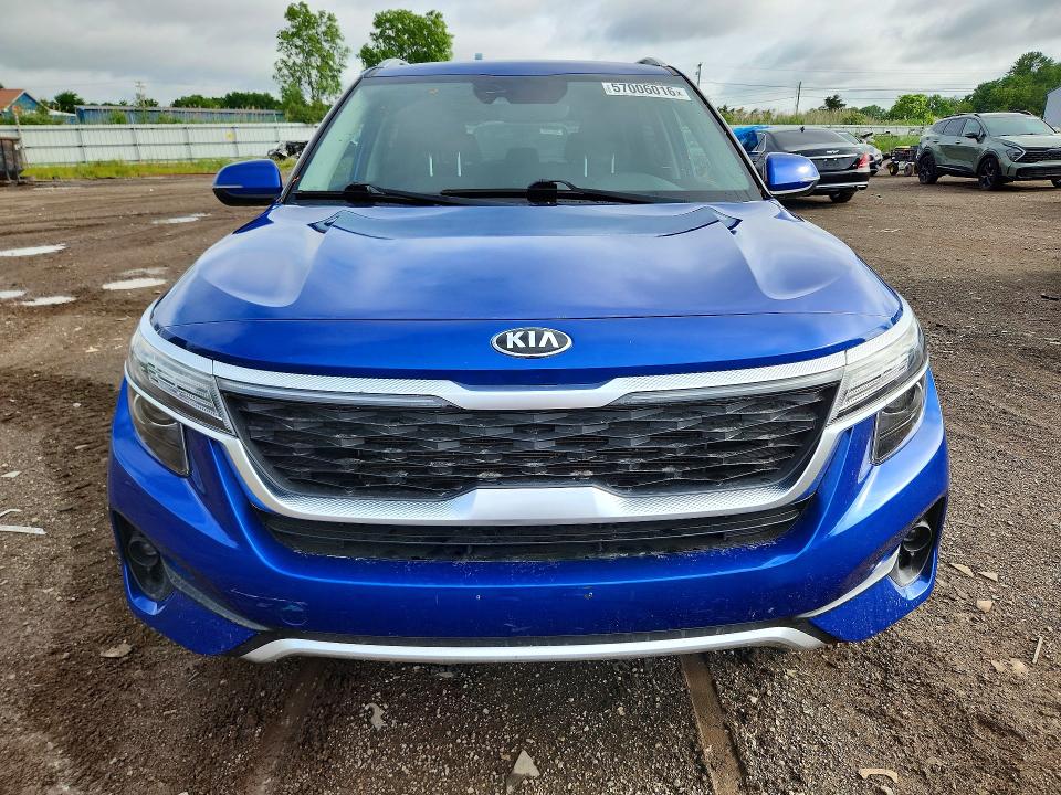 2021 Kia Seltos VIN KNDEUCAA5M7185825 COPART salvage auction — SIDE, Oh - Cert Of Title-Salvage, sold $4,500 on 2026-07-23 (photo 5)