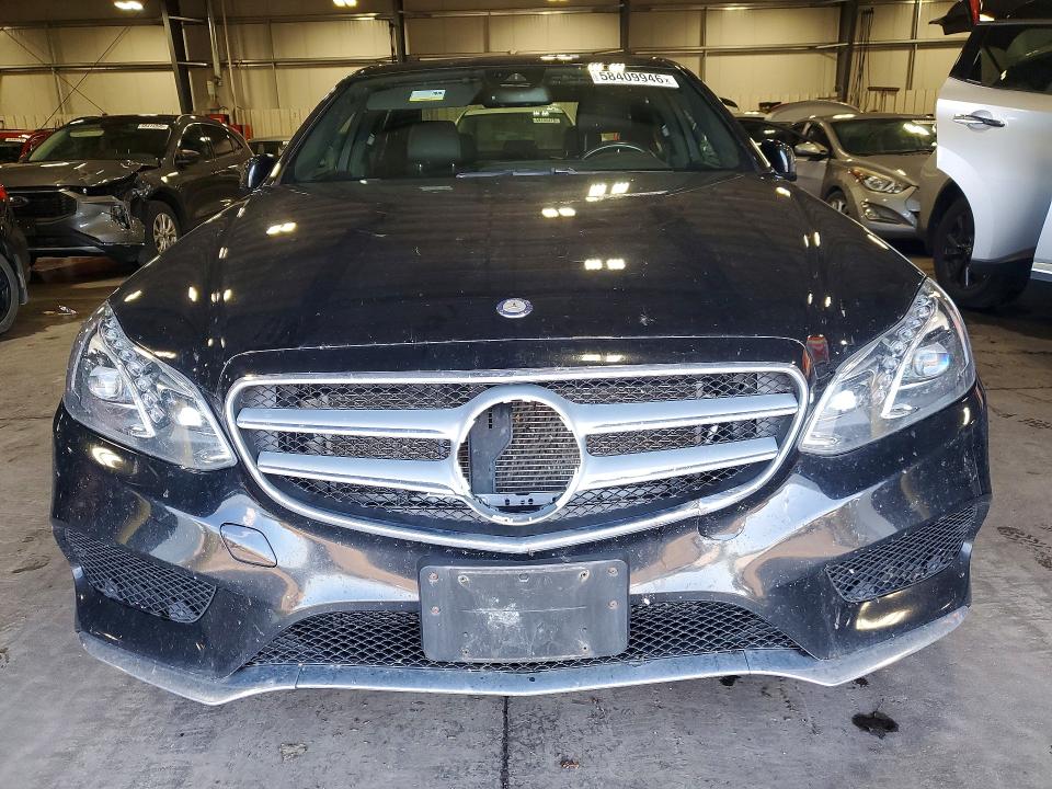 2015 Mercedes-benz E-klasse VIN WDDHF6HB2FB093343 COPART salvage auction — HAIL, Salvage Title, sold $4,100 on 2026-08-11 (photo 5)