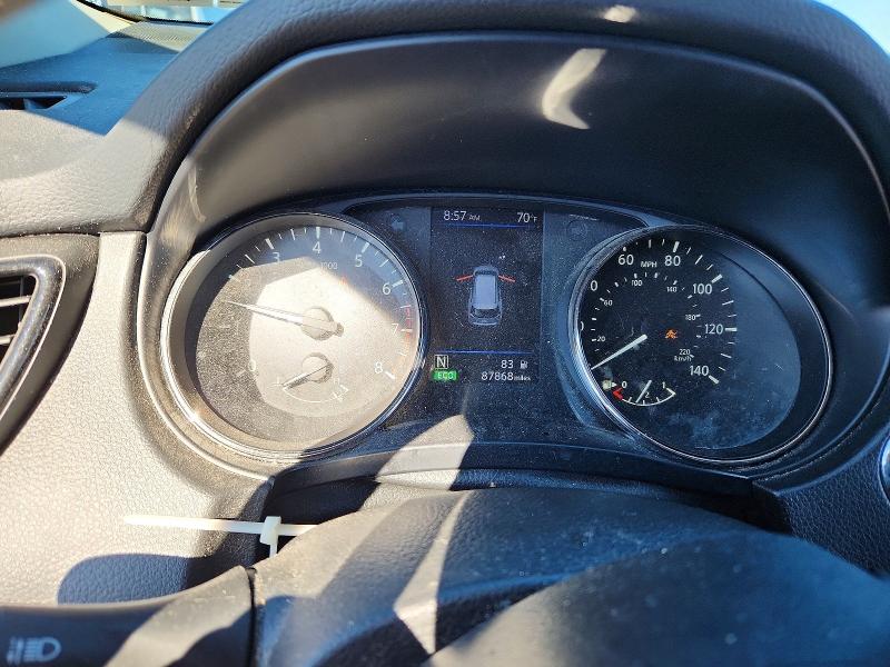 2018 Nissan Rogue VIN JN8AT2MT3JW462065 COPART salvage auction — FRONT END, Pa - Certificate Of Salvage, sold $2,950 on 2026-07-31 (photo 9)